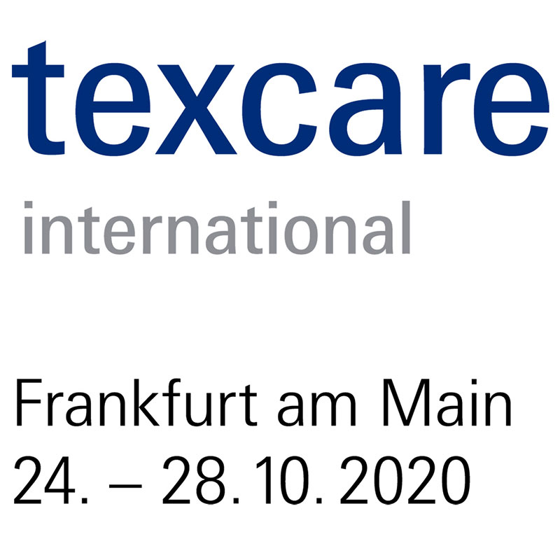 Logo Texcare mit Datum