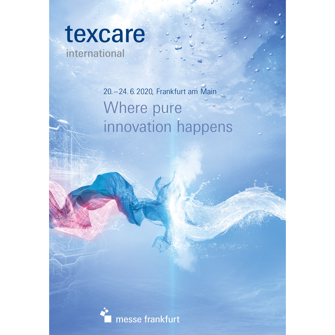 Texcare 2020 Keyvisual