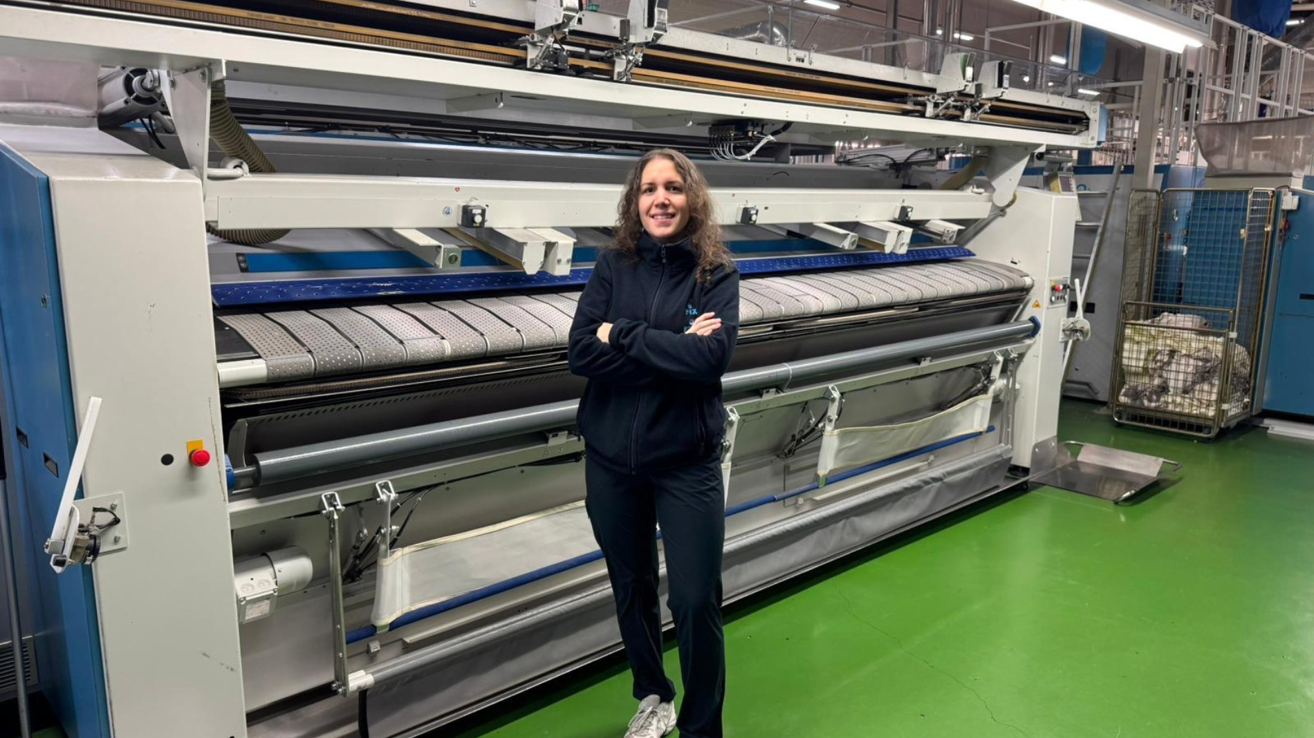 Andrea Sanchez Murcia (27), Abteilungsleiterin und stellvertretende Produktionsleiterin bei der Fix AG in Liechtenstein (Quelle: Fix AG)