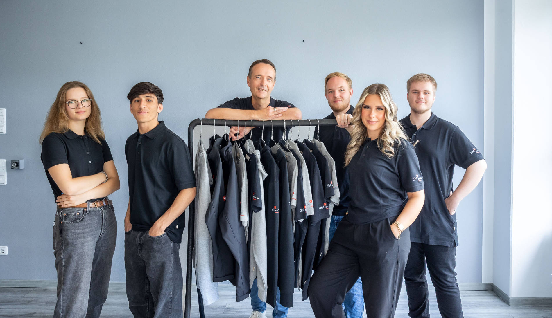 Jörg Kruse mit aktuellen Marwitz-Auszubildenden