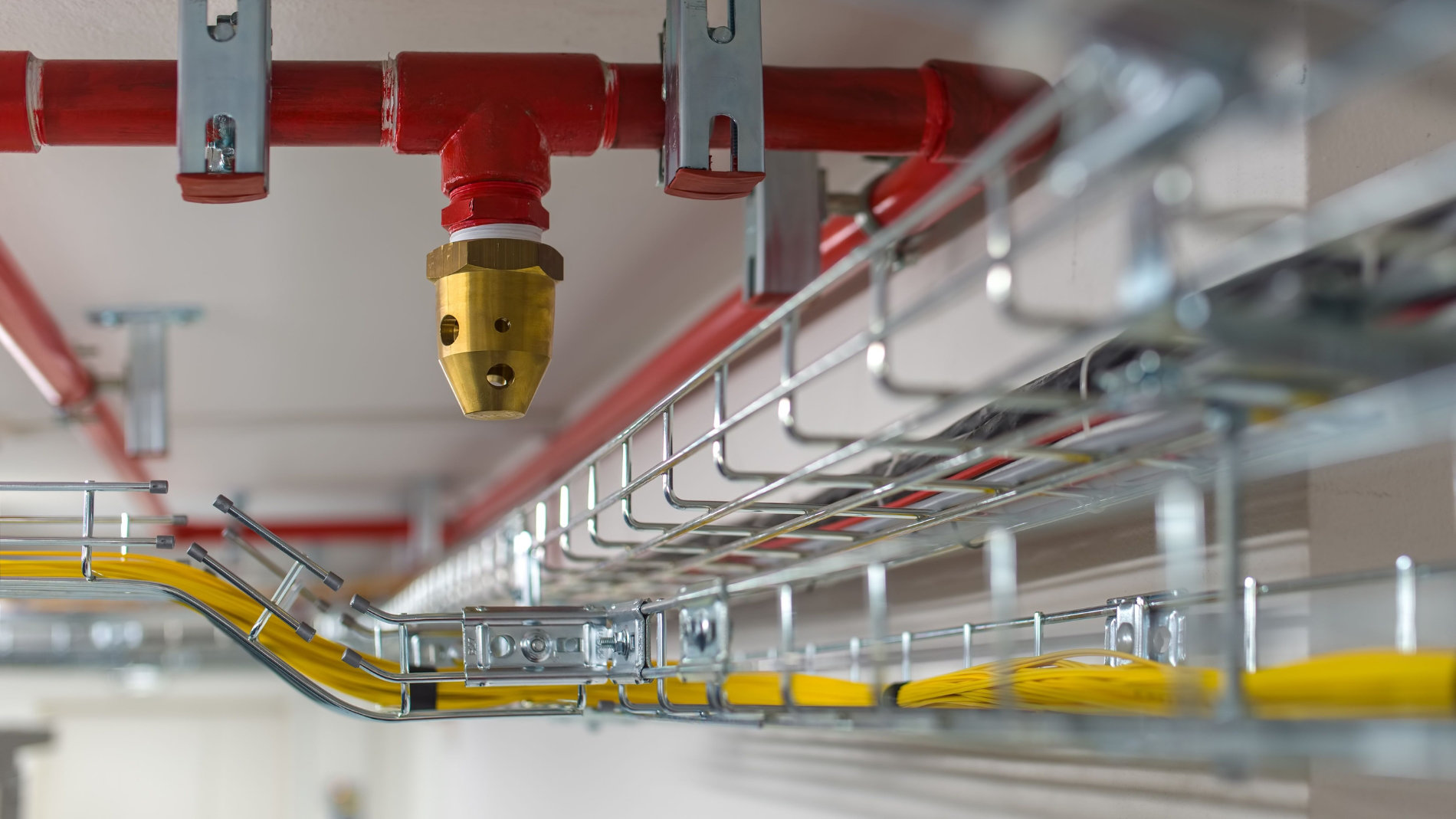 Industrielle Sprinkleranlage zur Brandbekämpfung