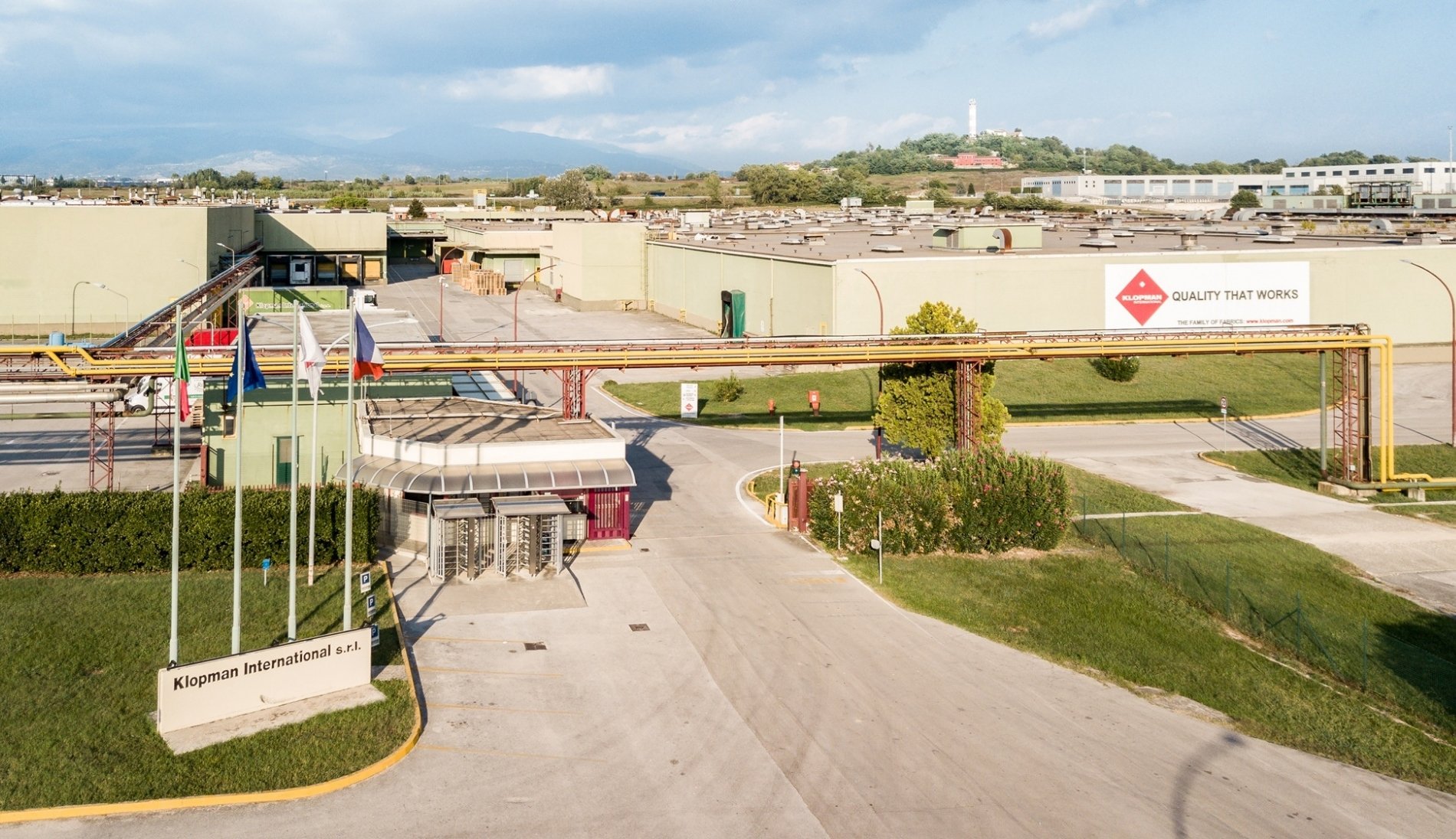 Klopman manufacturing site in Frosinone, Italy