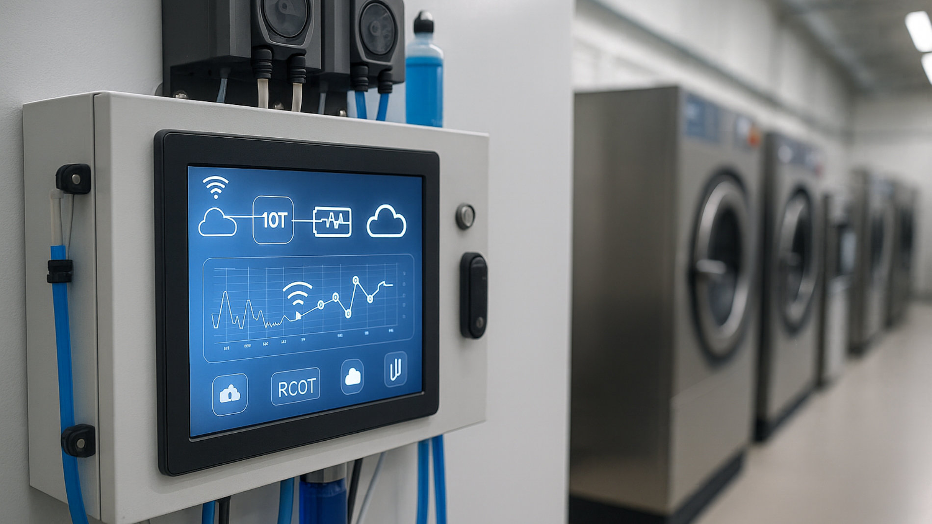 Moderne Dosiertechnikanlage
